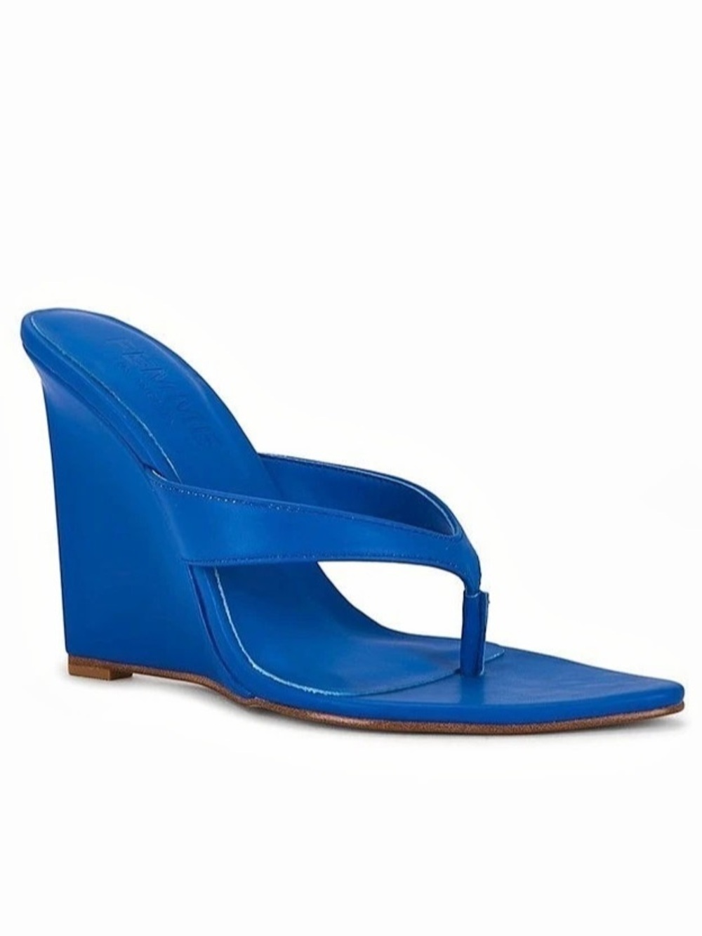 FEMME LA x Revolve Tokyo Thong Wedge in Blue